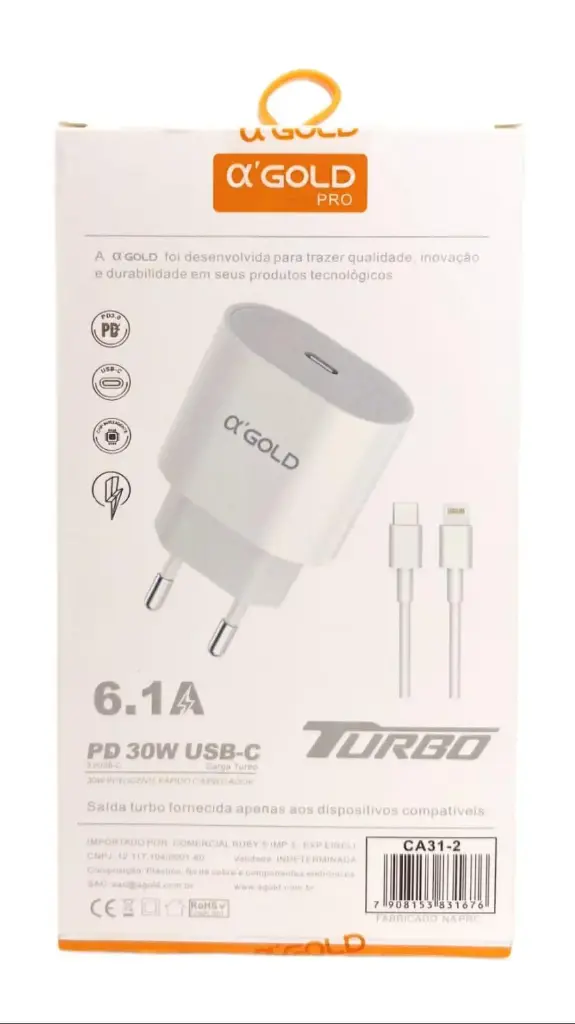 Carregador aGold 6.1 Turbo CA31-2