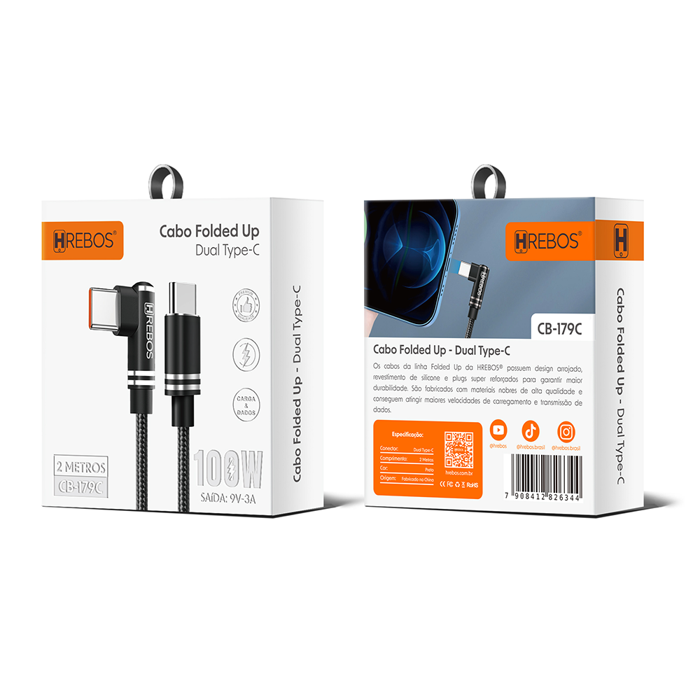 Cabo HREBOS HS598 1 Metro Type C-C