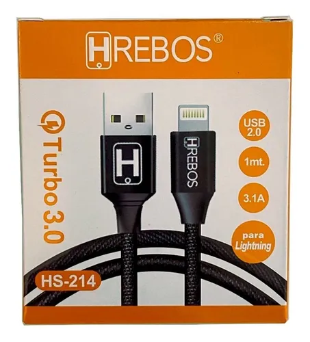 Cabo Hrebos Hs-214 Compatível Com O iPhone