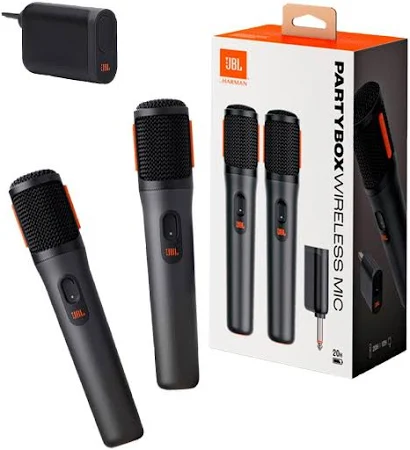 Microfones Sem Fio JBL PARTY BOX Preto