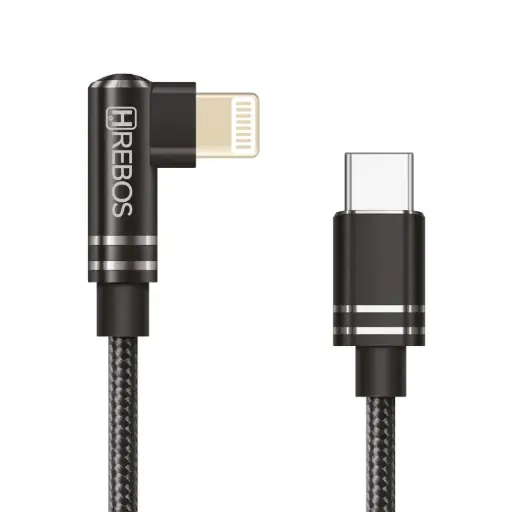 Cabo HREBOS HS598 Tipo C - Lightinning