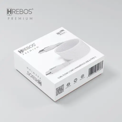 Cabo HRebos Magnético Premium CB-501C 1.2M
