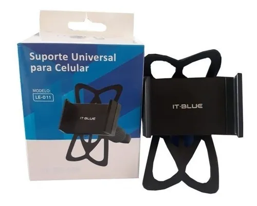 Suporte Celular Bicicleta E Carro Encosto De Banco Universal LE-011 IT BLUE