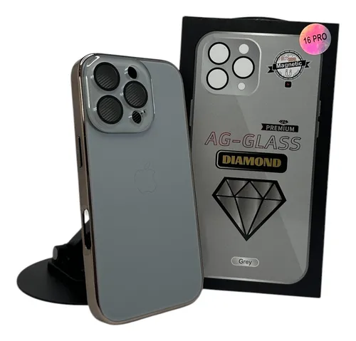Capa Pro Diamond Ag-glass Iphone 16 Pro Capa De Vidro